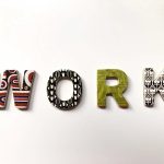 work freestanding letters